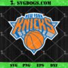 New York Knicks Stacked City Logo SVG, Basketball Team SVG PNG DXF EPS