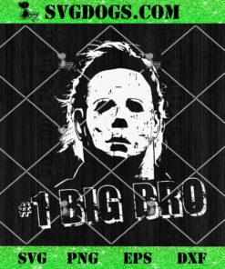 Number 1 Big Brother Scary Horror 80s SVG