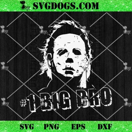 Number 1 Big Brother Scary Horror 80s SVG