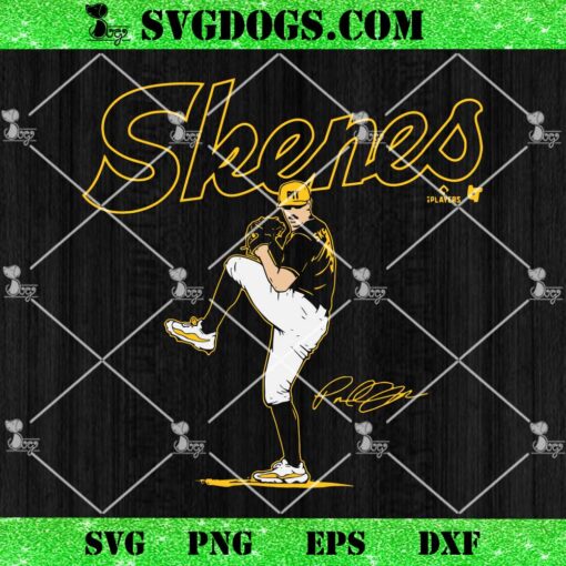 Paul Skenes SVG, Ace Pose SVG, Pittsburgh Baseball SVG PNG EPS DXF
