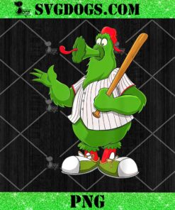 Philly Phanatic Baseball Mascot PNG, Philadelphia Phillies PNG