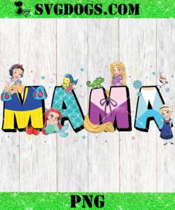 Princess Cartoon Mama PNG, Cartoon Mother’s Day PNG