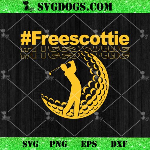 Retro Free Scottie SVG