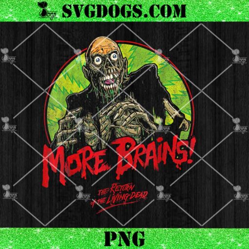 Return Of Retro The Living Scary Dead Tarman Zombies PNG, More Brains PNG