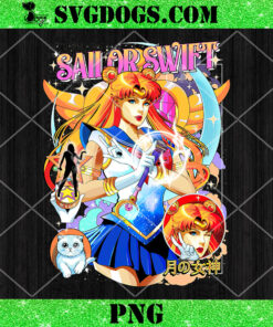 Sailor Swift PNG, Sailor Moon Taylor Swift PNG