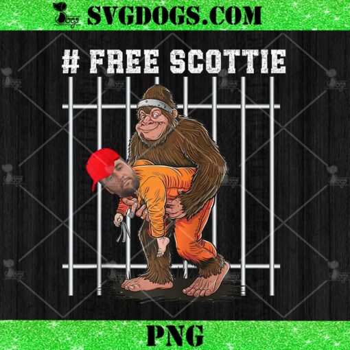 Sasquatch Make Free Scottie Mug Shot PNG, Funny Humour Bigfoot Raglan Baseball PNG