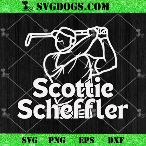 Scottie Scheffler SVG