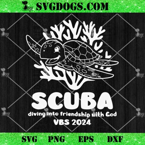 Scuba VBS 2024 Diving Into Friendship With God Christian SVG