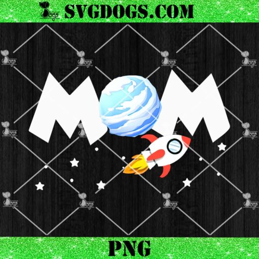 Space Family MOM PNG, Mothers Day PNG