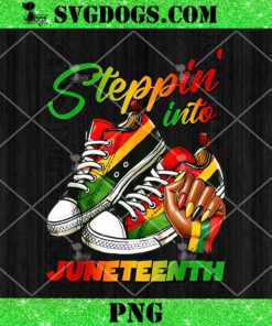 Stepping Into Juneteenth PNG, Juneteenth 1865 Shoes PNG