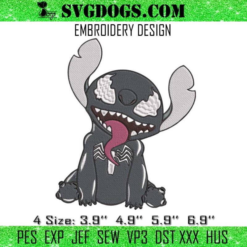 Stitch Venom Embroidery