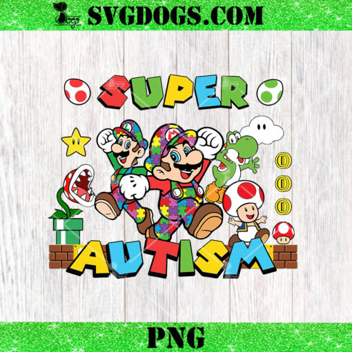 Super Autism Super Mario PNG, Super Autism PNG