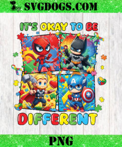 Super Hero Its Okay To Be Different PNG, Spiderman PNG