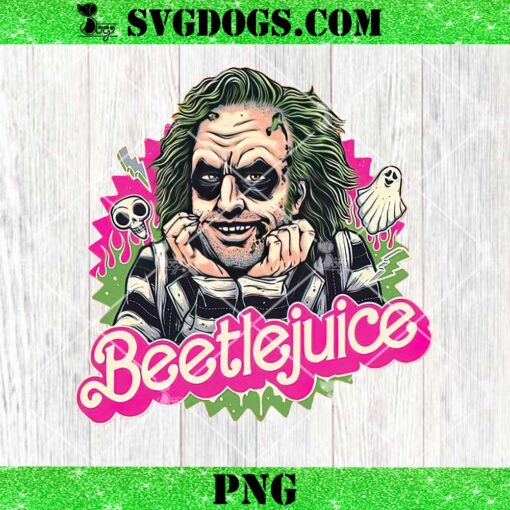 The Green Ghost Is Back Beetlejuice PNG, Barbie PNG, Horror Movie PNG