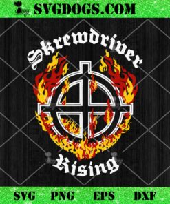 The Skrewdriver Rising Rock Against Communism SVG, Skrewdriver SVG PNG EPS DXF