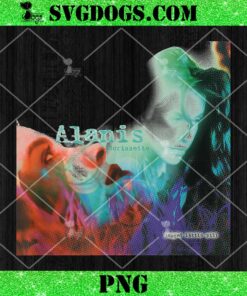 Alanis Morissette 90s Vintage PNG, Alanis Morissette The Triple Moon Tour 2024 PNG