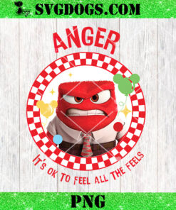 Its Okay To Feel All The Feels Mental Health PNG, Inside Out PNG