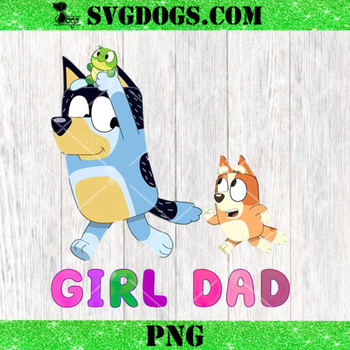 Bluey Bingo Girl Dad PNG, Bluey Dad PNG