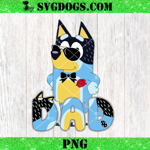 Bluey Dad PNG, Bluey Fathers Day PNG