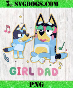 Bluey Girl Dad PNG, Bluey Fathers PNG