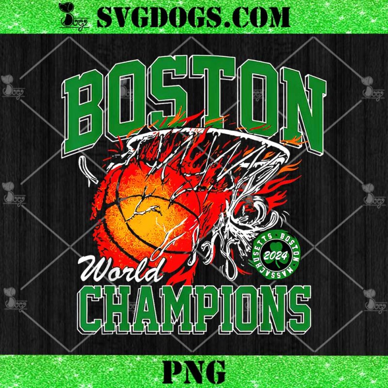 Boston Celtics World Champions 2024 Png