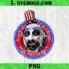 Terrifier 4th Of July PNG, 4th Of July Horror PNG