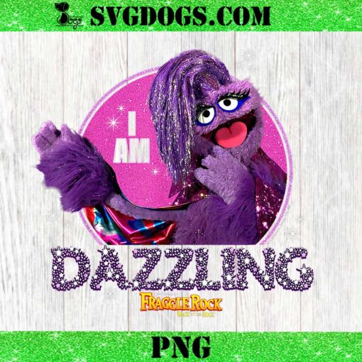 Fraggle Rock Glitterini I Am Dazzling PNG