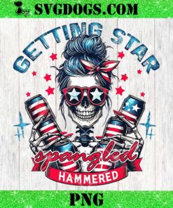 Getting Star Spangled Hammered PNG, America 4th Of July PNG