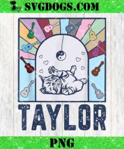 Girl Retro Taylor PNG, First Name Personalized PNG, Taylor Swift PNG