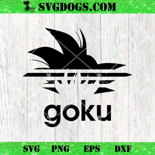 Goku Manga Super Saiyan SVG, Dragon Ball SVG PNG DXF EPS