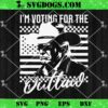 Trump 2024 SVG, I’m Voting For The Convicted Felon 2 Sided SVG PNG EPS DXF