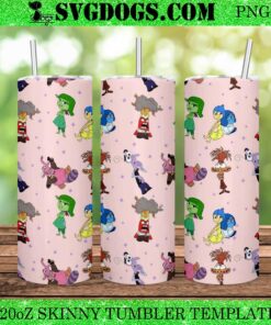 Inside Out Starbucks Coffee 20oz Tumbler Wrap PNG