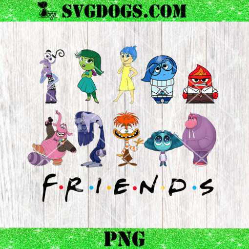 Inside Out Characters Friends PNG