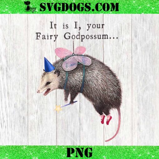 It Is I Your Fairy Godpossum PNG