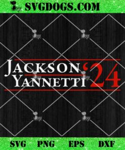 Jackson Yannetti 24 SVG PNG
