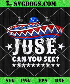 Juse Can You See 4th Of July SVG, Cinco De Mayo SVG PNG DXF EPS