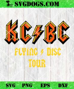 KC BC Flying Disc Tour SVG