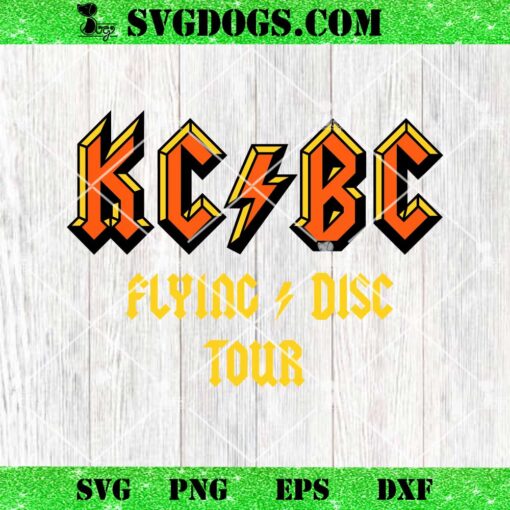 KC BC Flying Disc Tour SVG