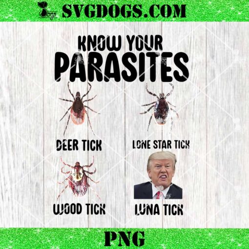 Know Your Parasites Deer Tick Dog Tick Luna Tick PNG, Trump PNG