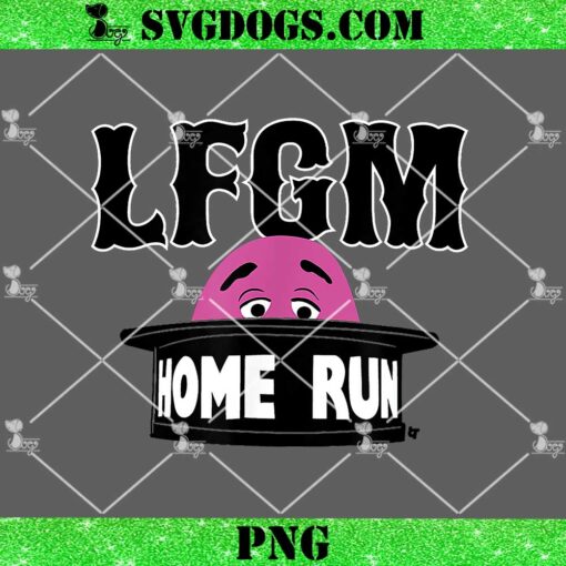 LFGM Grimace PNG, New York Baseball PNG