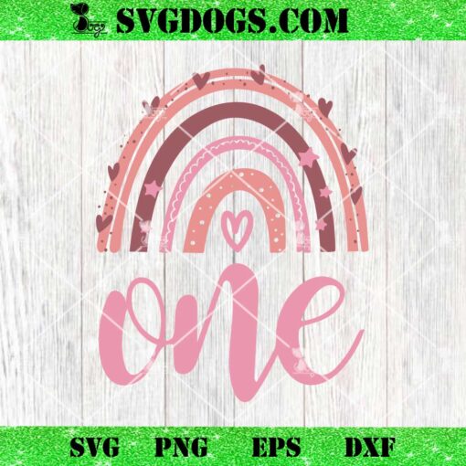 One Year Old Baby Girl SVG