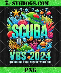 Scuba VBS 2024 Diving Into Friendship With God Christian SVG