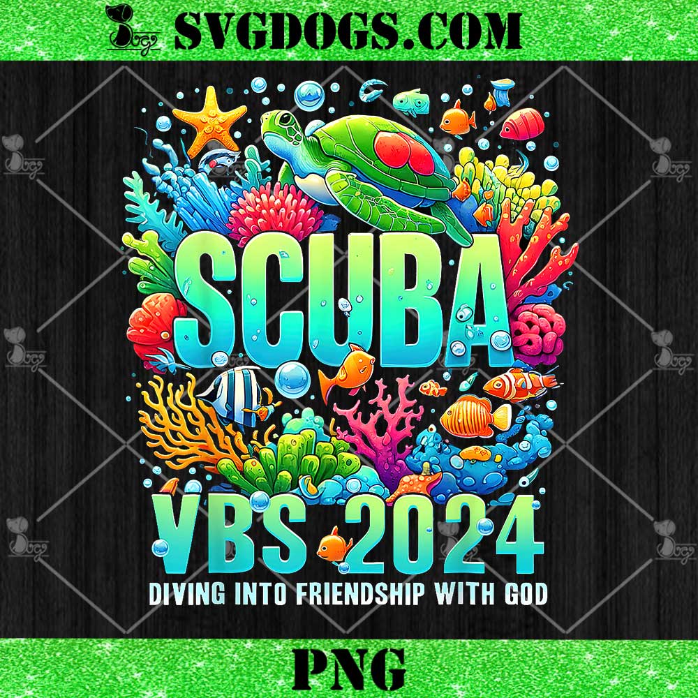 Scuba VBS 2024 Vacation Bible School Diving Into Friendship PNG