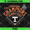 Tennessee Baseball PNG, 2024 College World Series Champions NCAA PNG