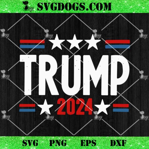 Trump 2024 SVG, I’m Voting For The Convicted Felon 2 Sided SVG PNG EPS DXF