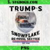 Trump Snowflake Removal Service Est 2016 PNG