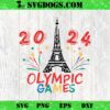 Paris 2024 Torch Olympics Supporter SVG, Paris Olympics 2024 SVG PNG EPS DXF