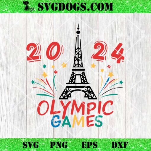 2024 Olympic Games SVG, Olympics 2024 Paris SVG PNG EPS DXF