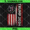 Fight Fight Fight For Donald Trump 2024 PNG, Trump Shot PNG