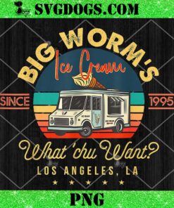 Big Worms Ice Cream Since 1995 What Chu Want Los Angeles CA PNG